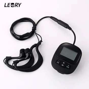 

LEORY IPX8 Waterproof MP3 10M/32.8ft 4G/8G Swimming Underwater Sport MP3 With Display Screen 2 soft cushions Clip For Surfing
