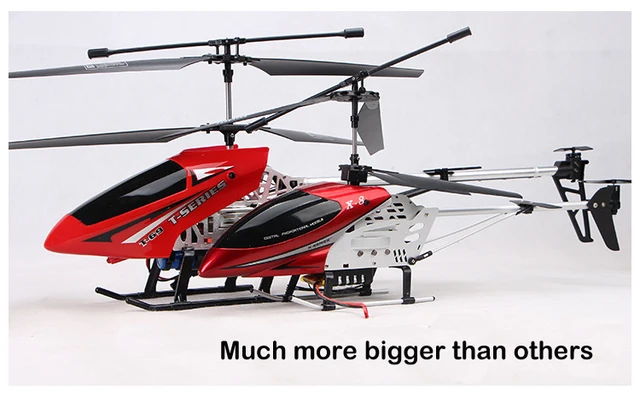 ホット3.5CH特大ビッグ80センチメートルリモコン合金rcヘリコプター