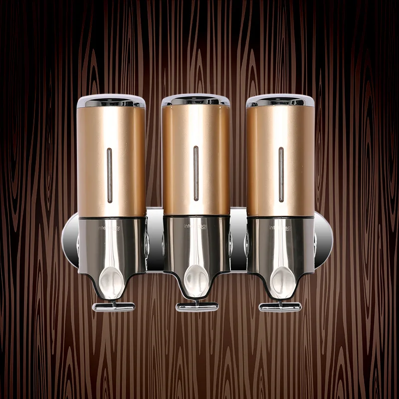 

Bathroom Stainless Steel Red Soap Dispenser Wall Hanging Liquid Soap Dispenser 1000ml Zeep Dispenser Wand Soap Dispenser Set