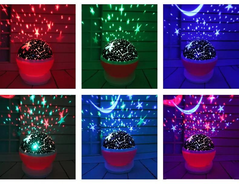 Новинка светящиеся игрушки Единорог звездное небо светодиодный Ночной Светильник проектор Батарея USB Ночной светильник творческий подарок на день рождения игрушки для детей