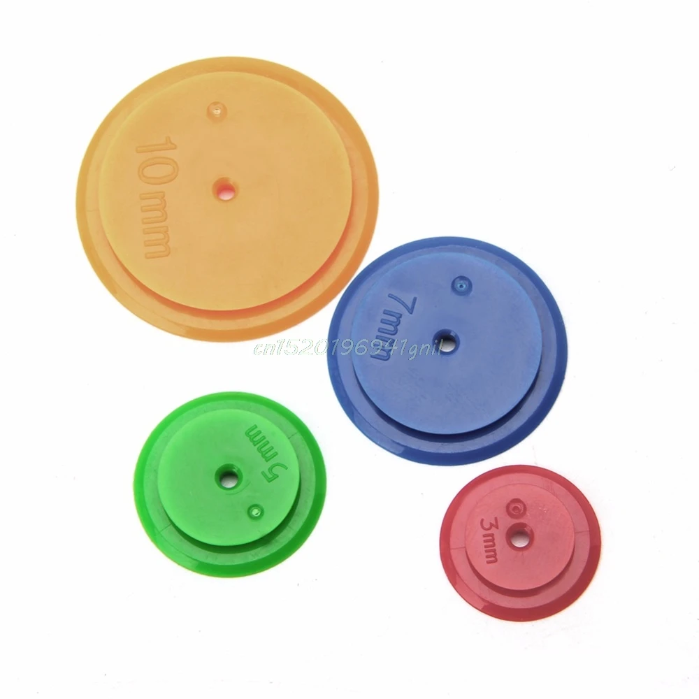 

4PCS Patchwork Parallel Wheel DIY Stright Curve Line Tailor Sewing Scribing Tool