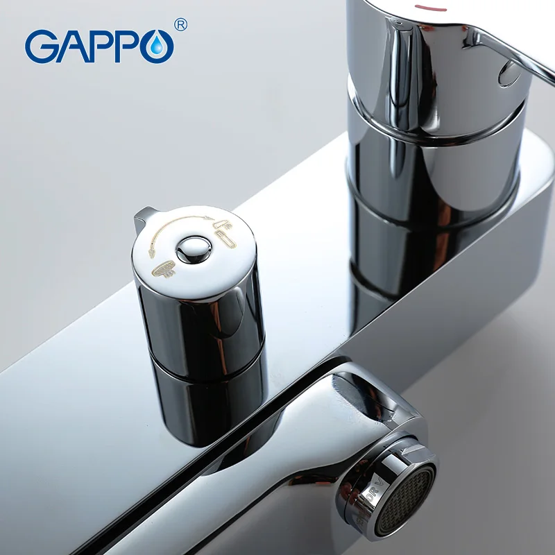  GAPPO bath shower faucets set bathtub mixer faucet bath rain shower tap bathroom shower head stainl