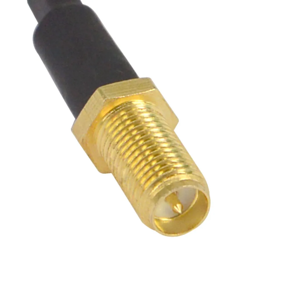 RP SMA гнездо к Y Тип 2 X TS9/CRC9 разъем сплиттер Сумматор кабель Pigtail RG316 15