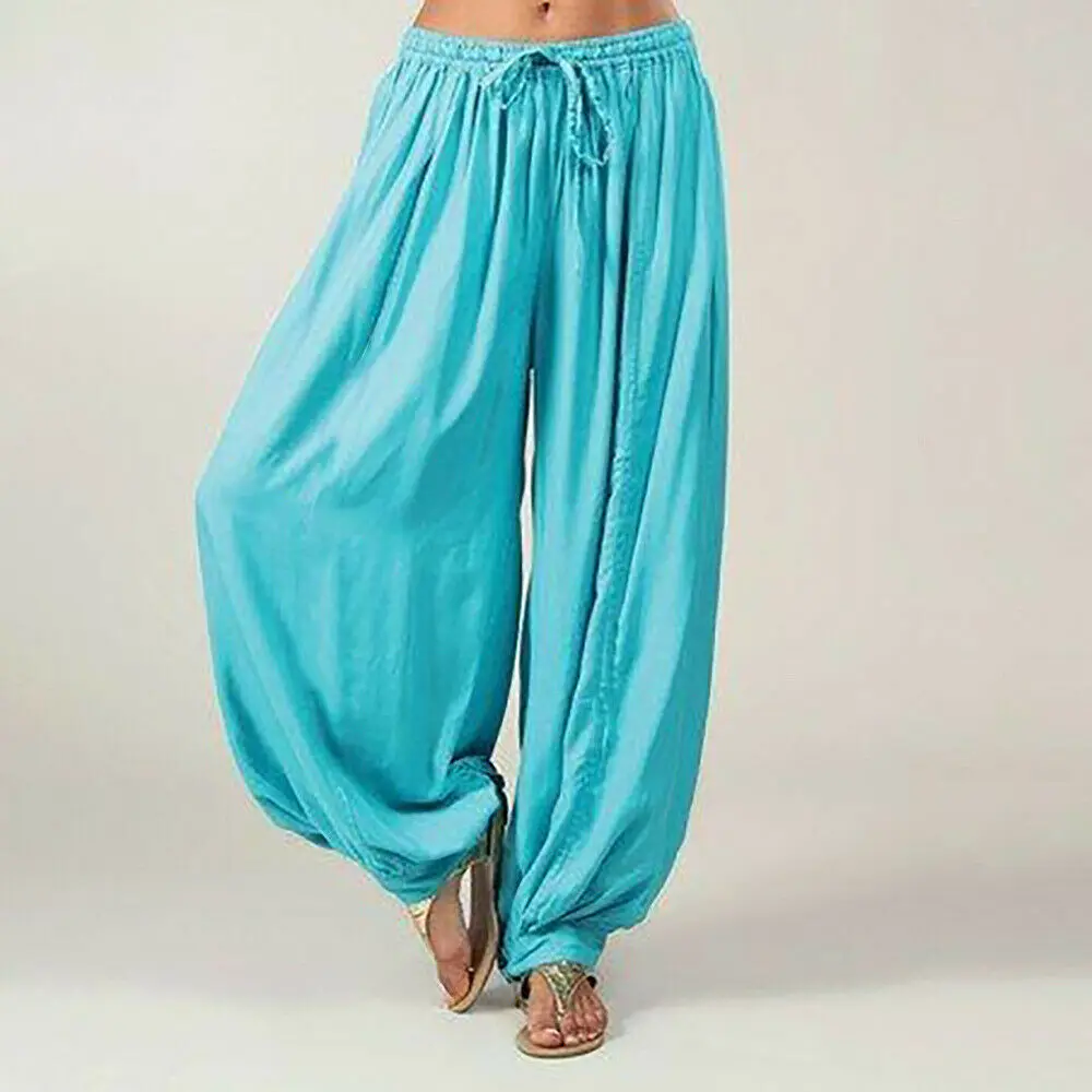 Men & Women Harem Pants Cotton Baggy Afghani Genie Indian Aladdin Trouser 2019 New Men & Women Harem Pants Cotton Baggy Afghani Genie Indian Aladdin Trouser 2019 New