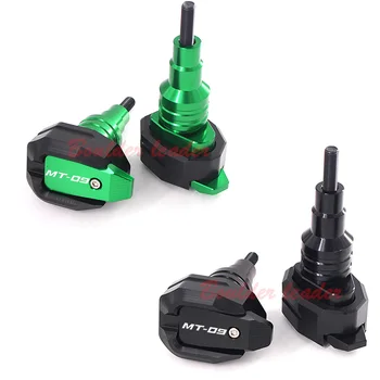 

Logo MT-09 Motorcycle Protection CNC Aluminum Frame Sliders Protector Accessories For Yamaha MT09 MT 09 2013-2016 2017 2018