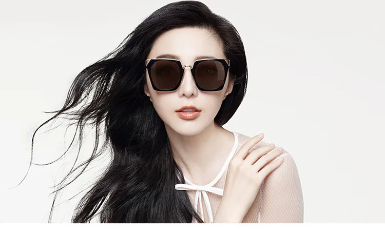 ASUOP2018 new retro cat eye ladies sunglasses luxury brand square men black fashion glasses UV400 large box personality colorful goggles (7)