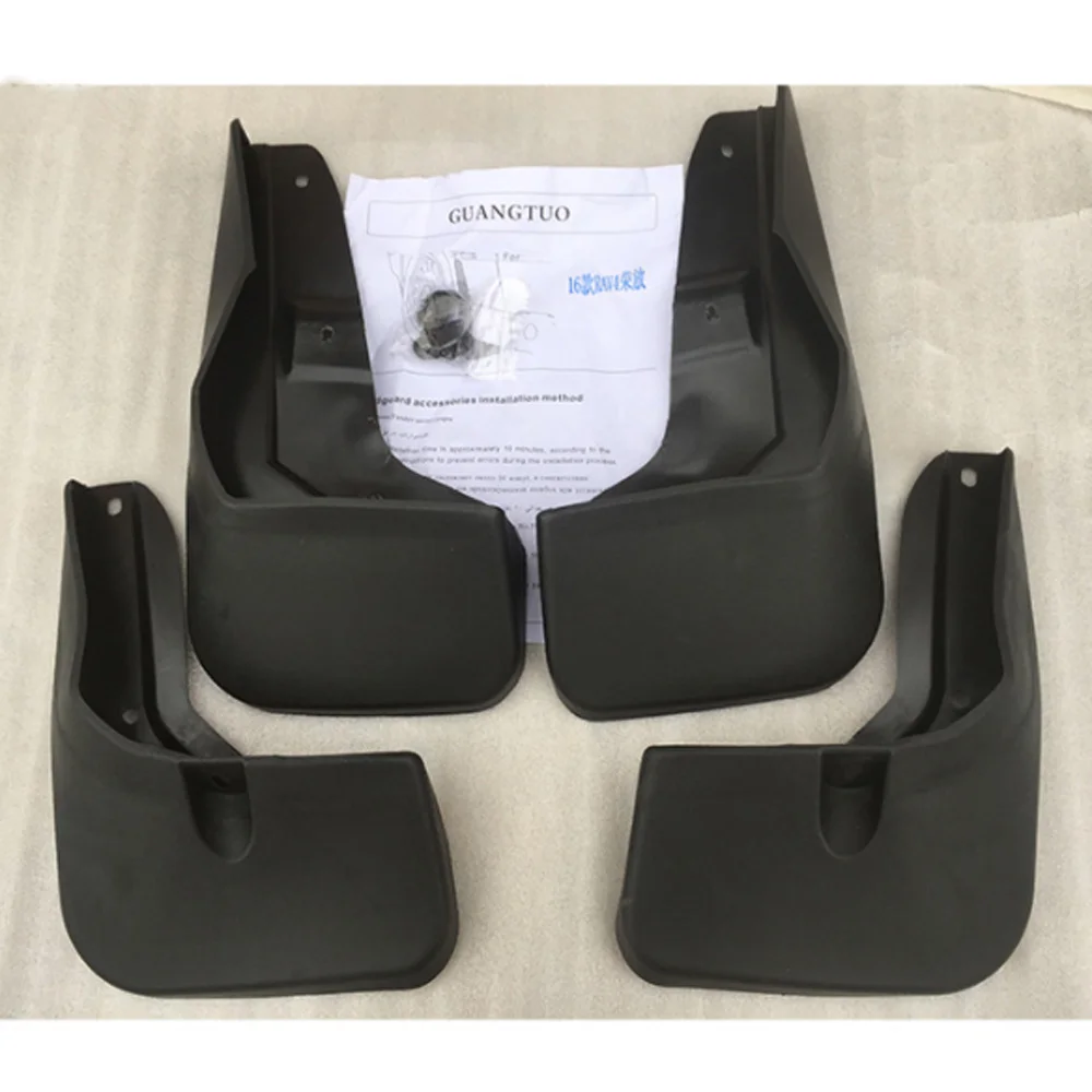 4Pcs/Lot Car Fender Made Of Rubber For Tota RAV4 2014 2015 2016 Mudflaps Splash Guards Mud Flap Mudguards | Автомобили и