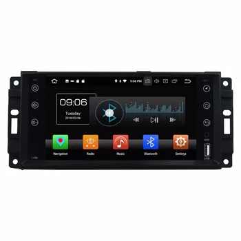 

7" Octa Core Android 9.0 Car GPS radio Navigation for Jeep Compass Grand Cherokee Liberty Patriot Wrangler Mitsubishi Raider
