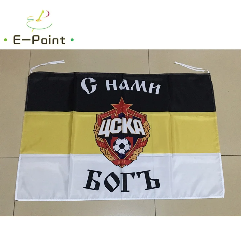 

95cm*65cm Size Russia PFC CSKA Moscow Christmas Decorations for Home Handing Polyester Flag Banner Gifts