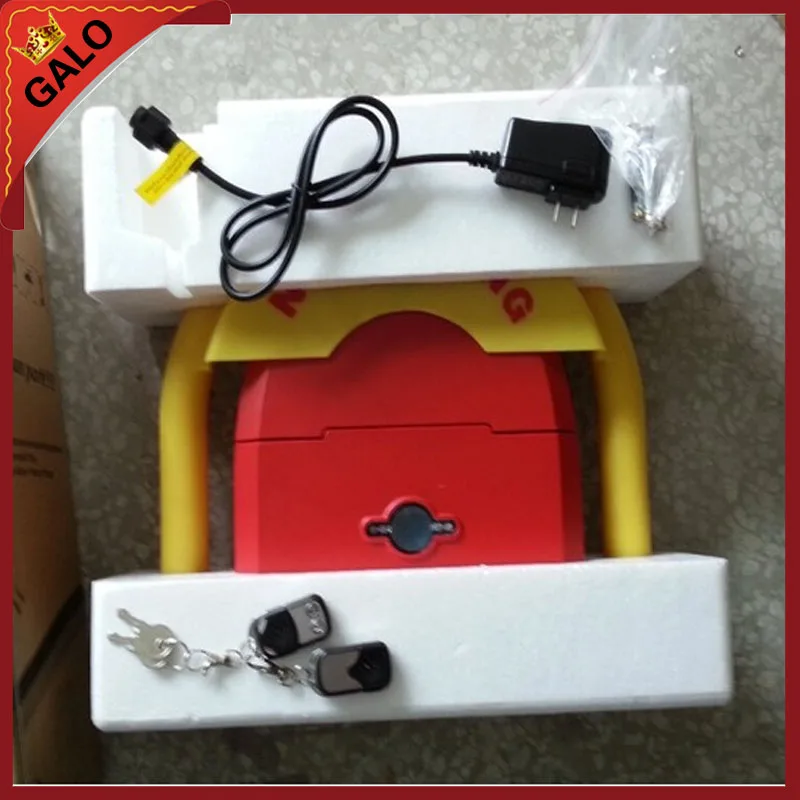 

outdoor used water proof remote control battery powered automatic parking barrier parking lock parking space saver with IP68