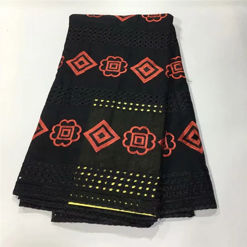 

LC!Popular Design Nigerian Cotton lace fabric High Quality lace fabric 5 Yards African lace fabric for dress ! L110859