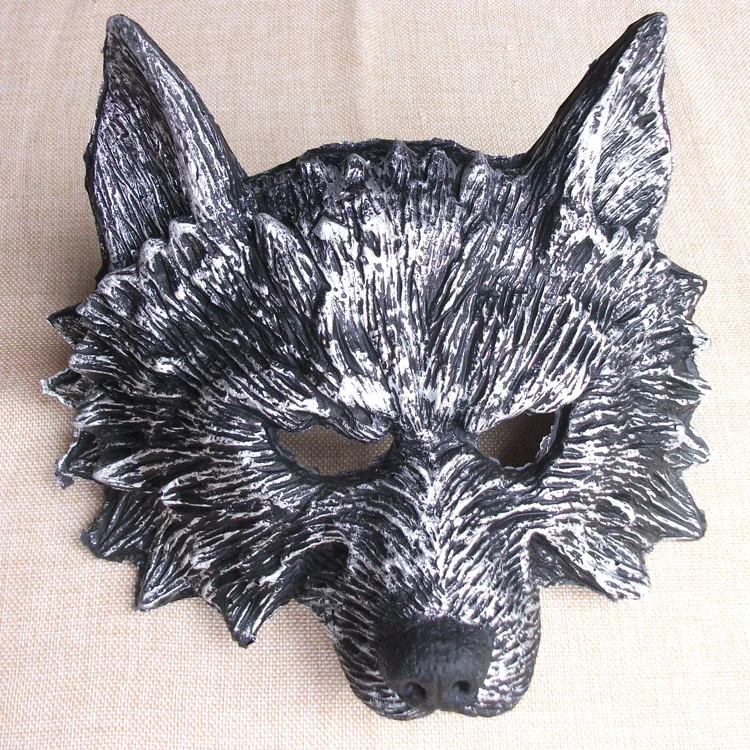 

Top Grade Wolf Mask Halloween Masquerade Party Masks Costume Wolves Ball Bar Decoration Adult Kids for Party Costume