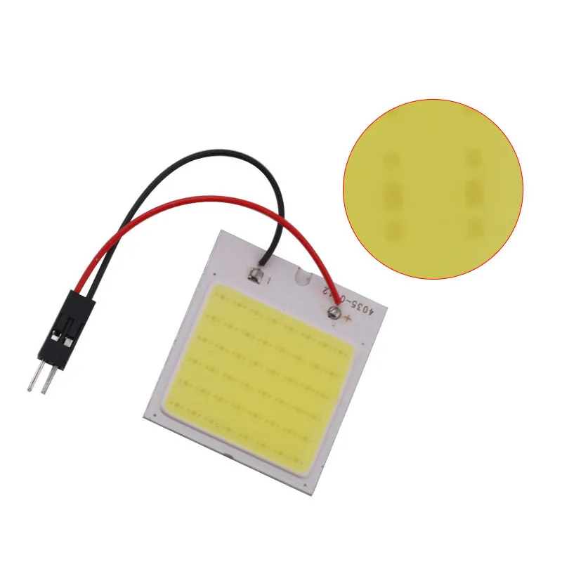 Белый красный синий T10 Cob 24 SMD 36 Автомобильные светодиодные панели для автомобиля