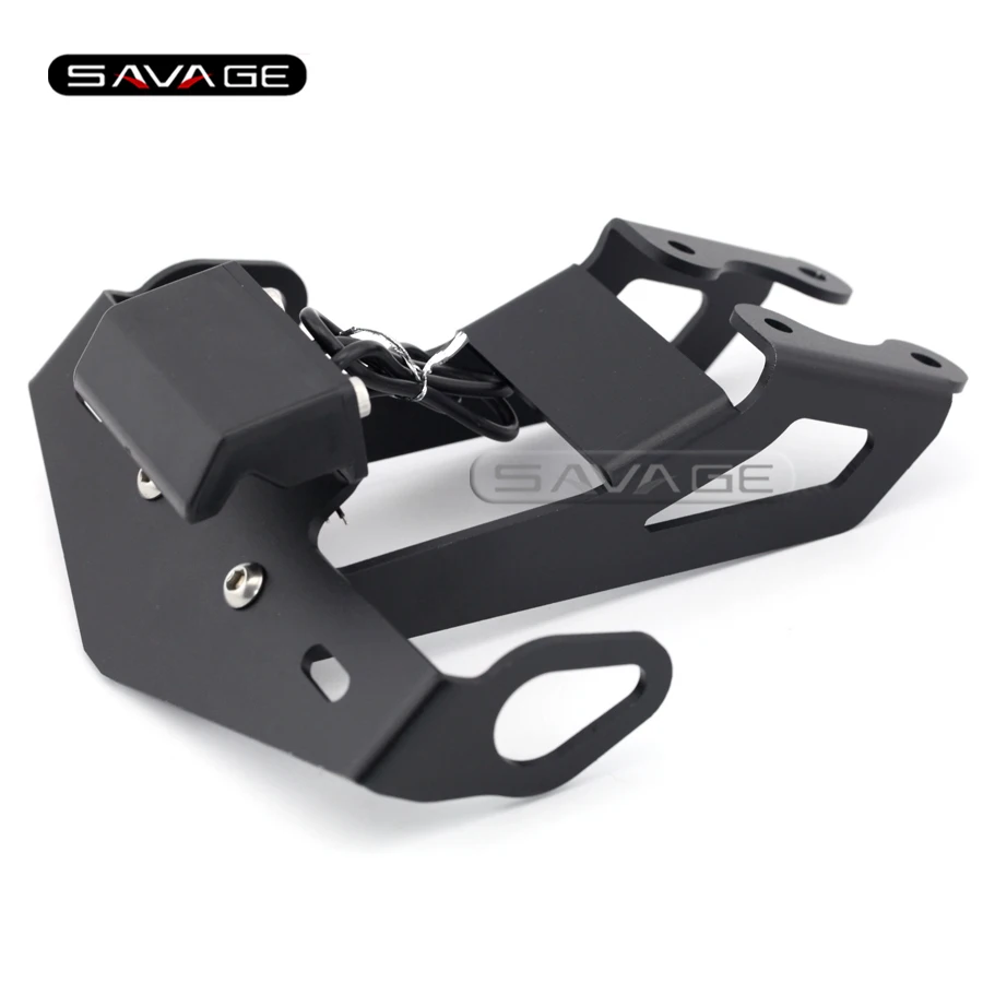 

For YAMAHA MT-15 MT15 M-SLAZ 2015-2016 Motorcycle Tail Tidy Fender Eliminator Registration License Plate Holder with LED Light