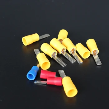 

1000Pcs/Pack DBV2-14 wire crimp connector insulation terminal cold press cable cord terminal