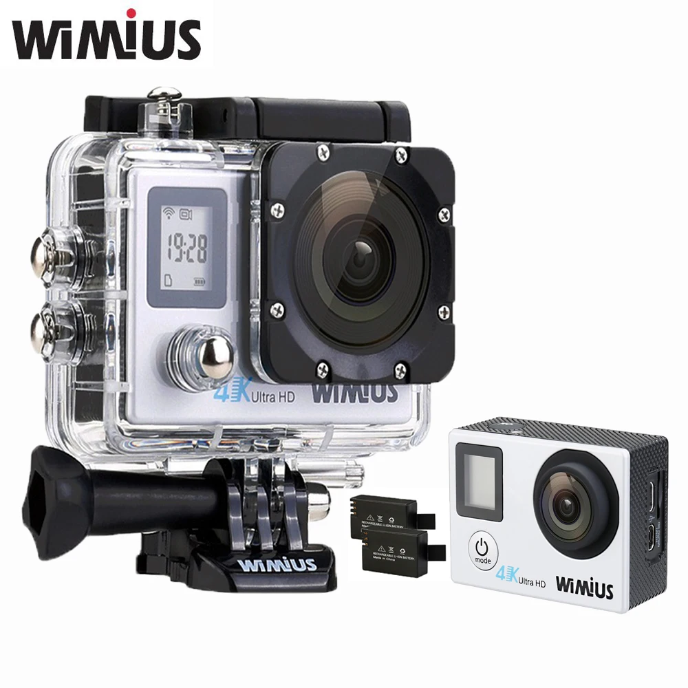 WiMiUS 4K 30fps WiFi font b Sports b font font b Action b font font b
