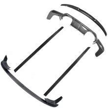 Наборы для кузова, автомобильный бампер, диффузор для губ, спойлер, боковые юбки для BMW F80 M3 F82 F83 M4 14-19, стандарт, конвертируемое углеродное волокно