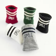 Женские брендовые носки в Корейском стиле, забавные носки с надписью «Smile», уличная одежда, Calcetines Divertidos Harajuku Kawaii, бамбуковые носки