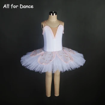 

Customer Size Made 5 Layers Tulle Ballet Dance Costume Pancake Tutu For Girls Performance/Competition Dance