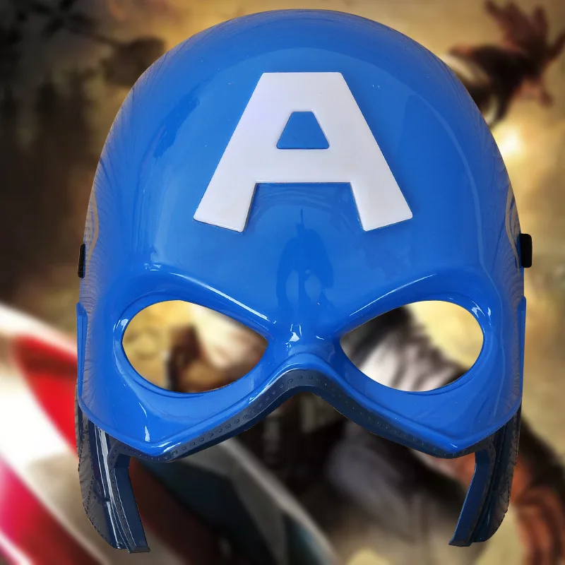 Нижнее белье с рисунком из мультфильма трусы-маска на Хэллоуин вечеринку в разнообразие необязательных детский сад светодиодный свет игрушки-реквизиты - Цвет: Captain America