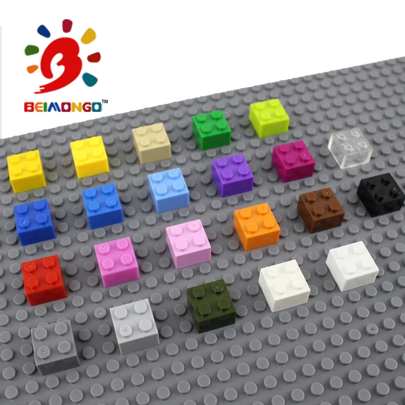 

Free Shipping!BEIMONGO Blocks Brick 2x2 Building Blocks 150PCS Pixel Educational & Intelligent DIY Kids' Toys can be compitabled