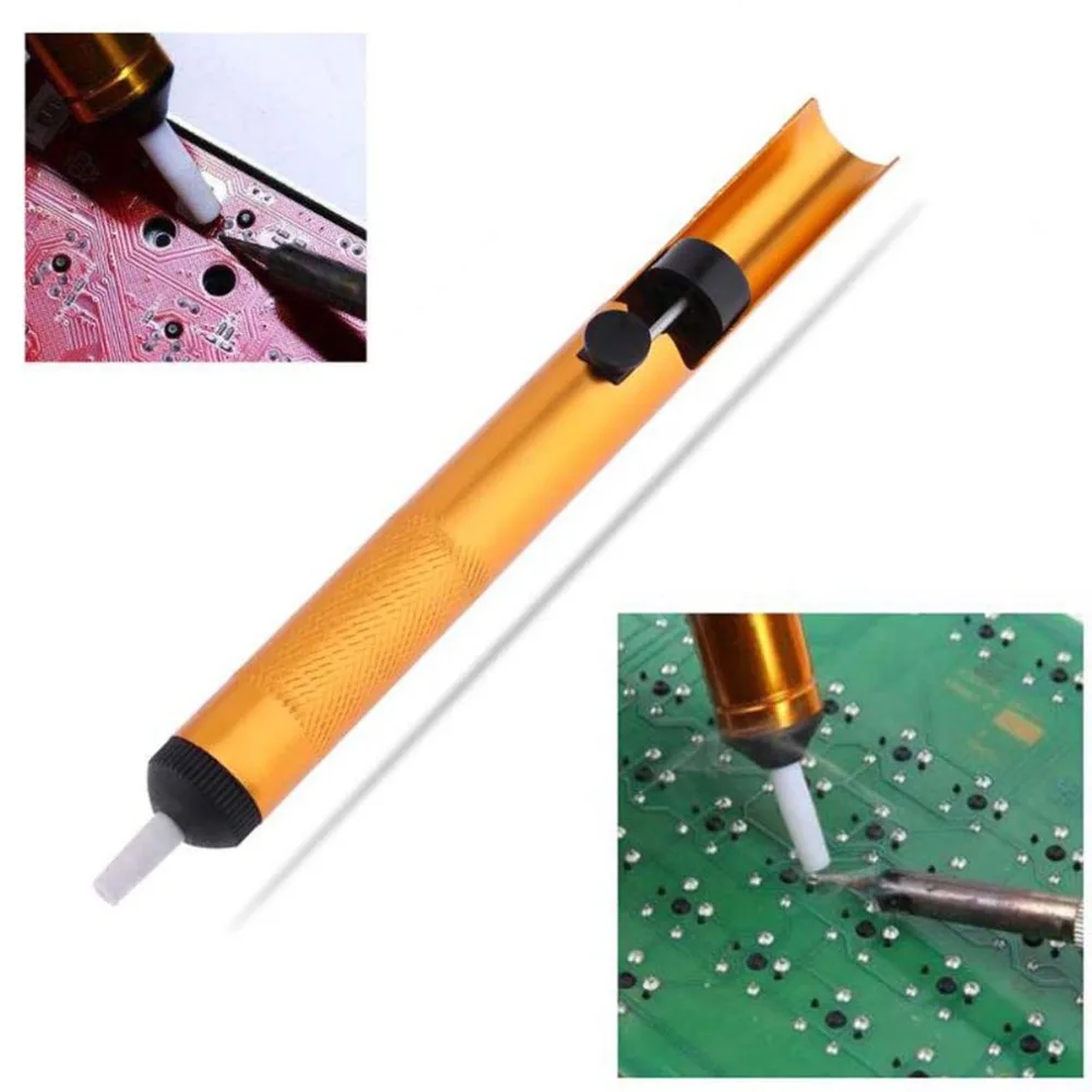 Full Aluminum Soldering Station Aluminum Solder Sucker Desoldering Pump