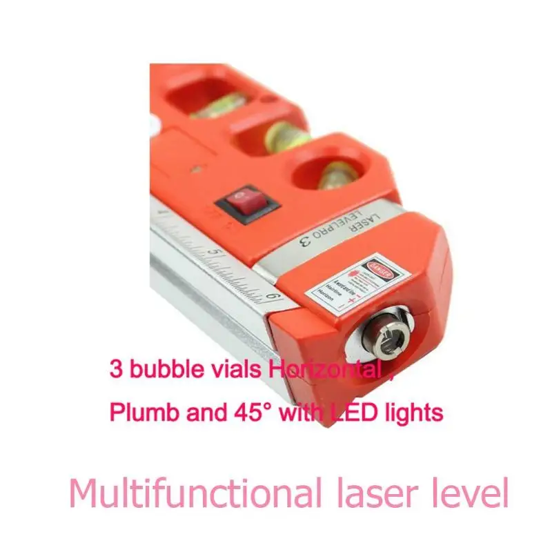 Лазеры уровень выравнивания 3 линии лазерный Профессиональный Горизонтальный Вертикальный 5,5 м линейка многоцелевой измерения level-lv03 пузырьковая линейка