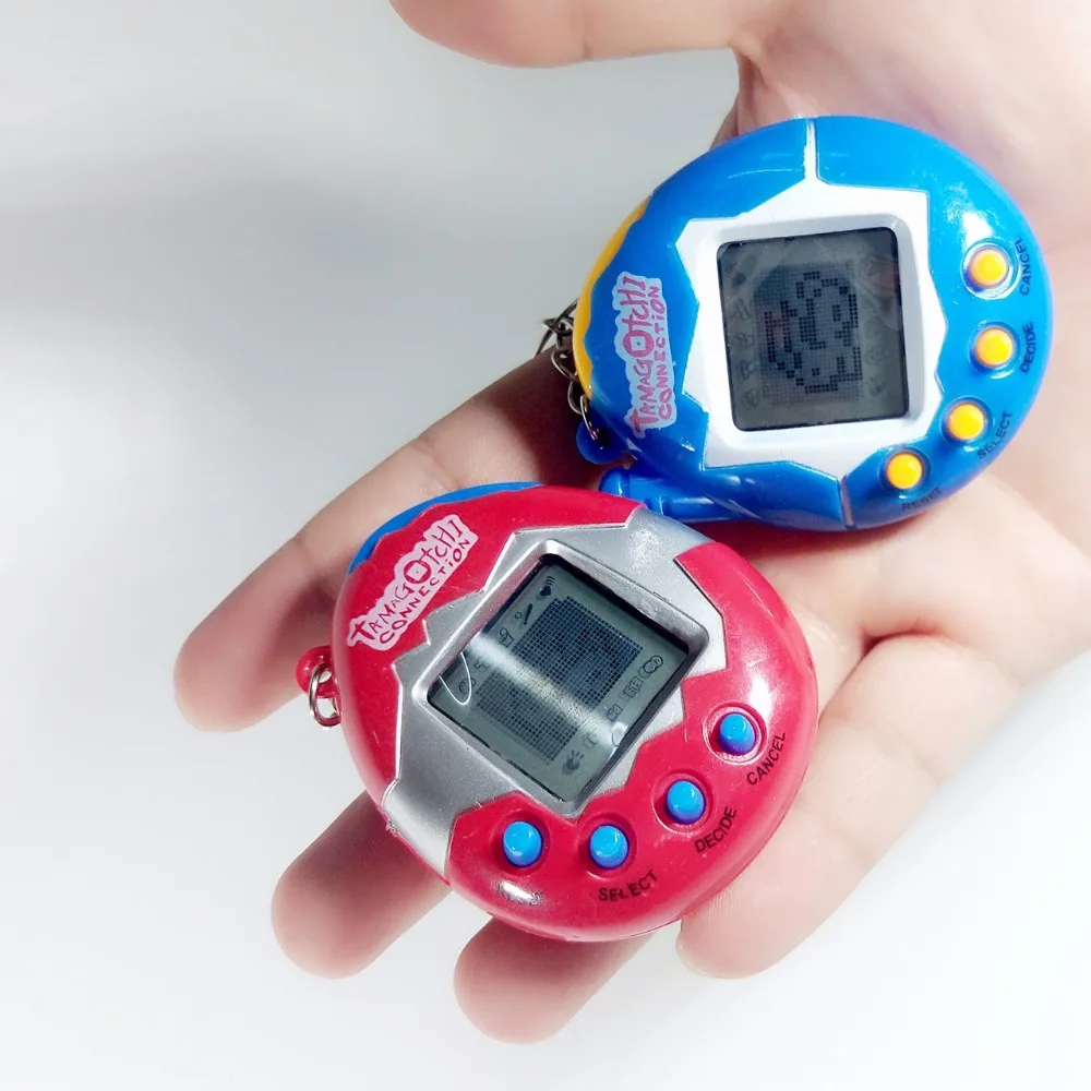 Tamagotchis электронные питомцы игрушки 90 s ностальгические 49 домашних животных в один виртуальный кибер любимая игрушка 7 видов стилей