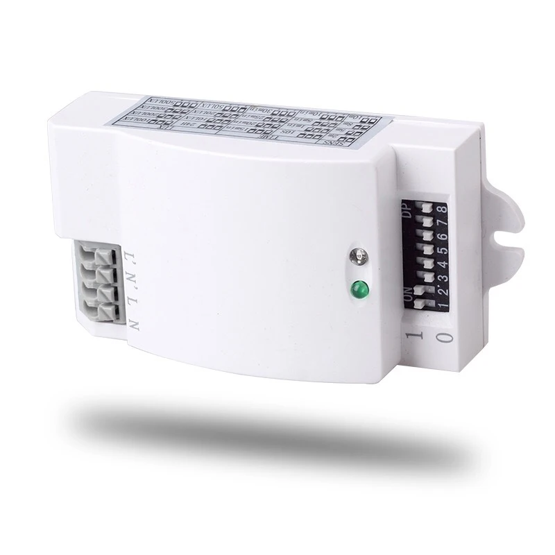 220V  Microwave Radar Sensor Inductive Light Switch PIR Occupancy Body Motion Sensing Detector 1200W For lamps (3)