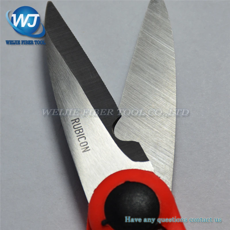 RUBICON RCZ-527 ELECTRICIAN'S SCISSORS STAINLESS STEEL BLADE (8)