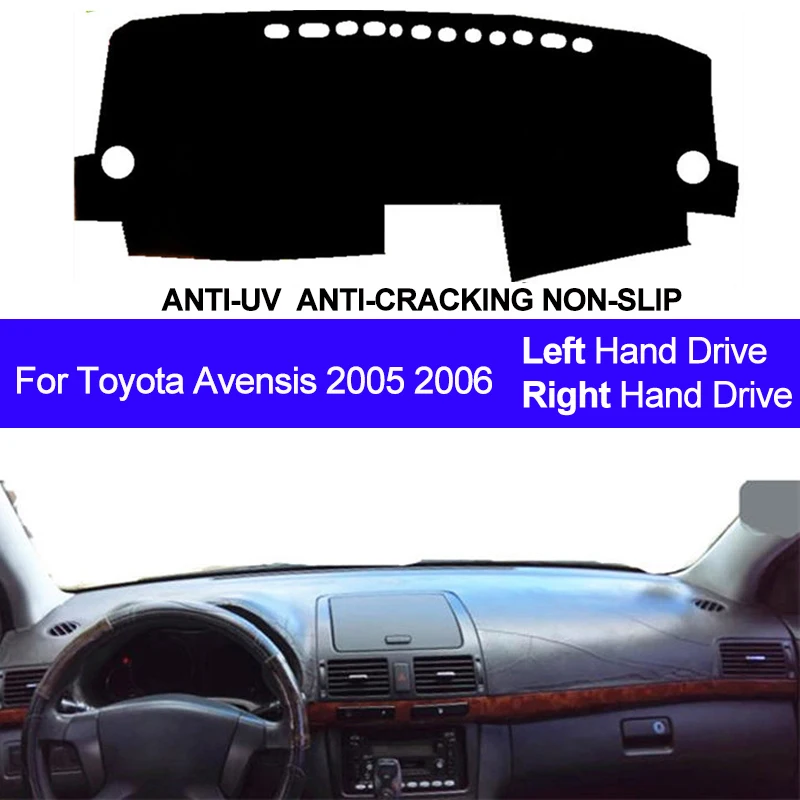 Автомобильный коврик для приборной панели коврики с защитой от уф лучей Toyota Avensis