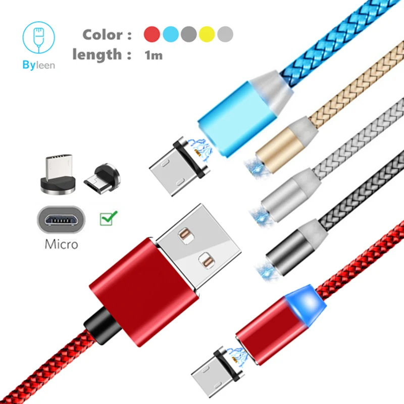 Магнитный зарядный кабель Micro USB для XiaoMi RedMi 3/3X 4A/4/4X 5A/5/5 Plus Note 6/6 Pro 5 контактный usb