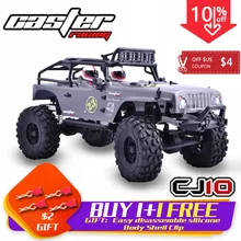 Кастер 1/10 4WD Jeep CJ10 RTR пульт дистанционного управления модель автомобиля бездорожью скалолазание грузовик RC