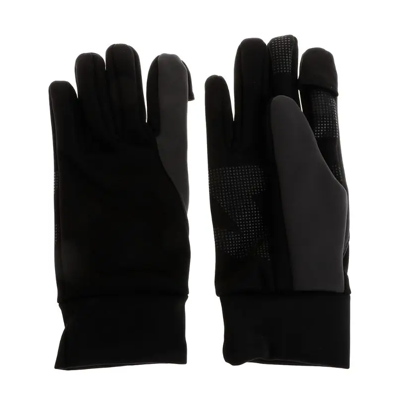 

Fishing Gloves Waterproof Warm Fleece Soft Breathable Outdoor Sports Winter Non Slip Mitten Fingers Men Cycling Glove Windproof
