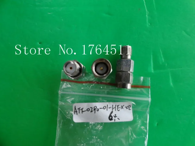 

[BELLA] MIDWEST ATT-0290-01-HEX-02 DC-18GHz 1dB 2W SMA coaxial fixed attenuator --2PCS/LOT
