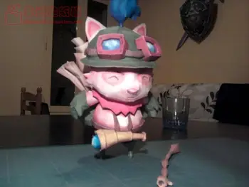 

LOL Quickly Reprimands Timo Game 3D Paper Model DIY Handmade Paper Model