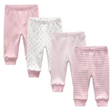3/4-pack autumn baby leggings Newborn Baby Pants Cotton Infant Pant Baby Trousers 0-12M Boy Clothes