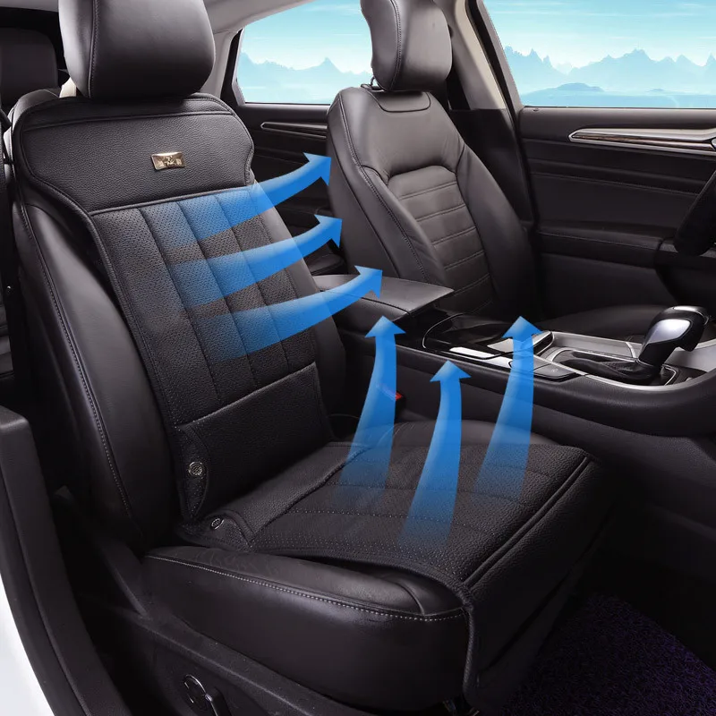 Electric air cooled Car Seat Cover Always keep your back dry and