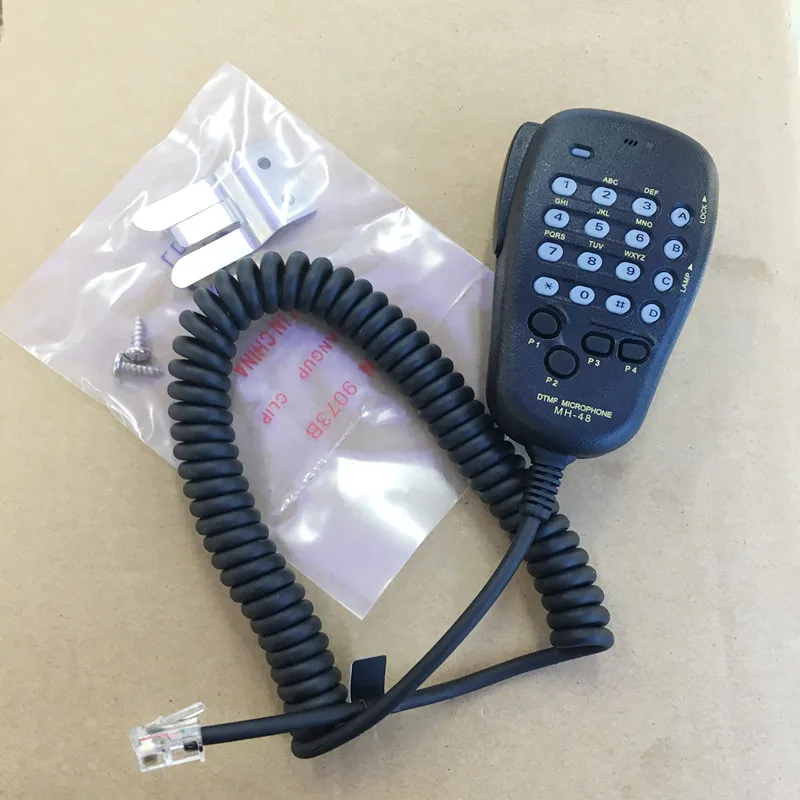 MH-48A6J микрофон динамик handfree для YAESU FT7800R FT7900R/FT8800R/FT8900R FT1807 FT1907 и т. Д. Автомобильный