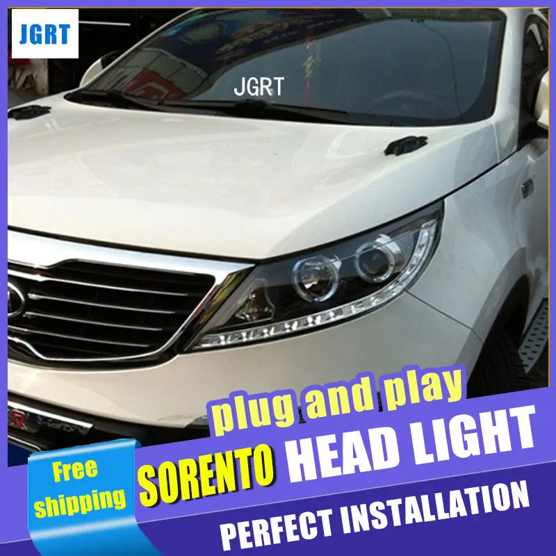Автомобильный Стайлинг для Kia Sorento задний фонарь в сборе 2011 2013 светодиодный