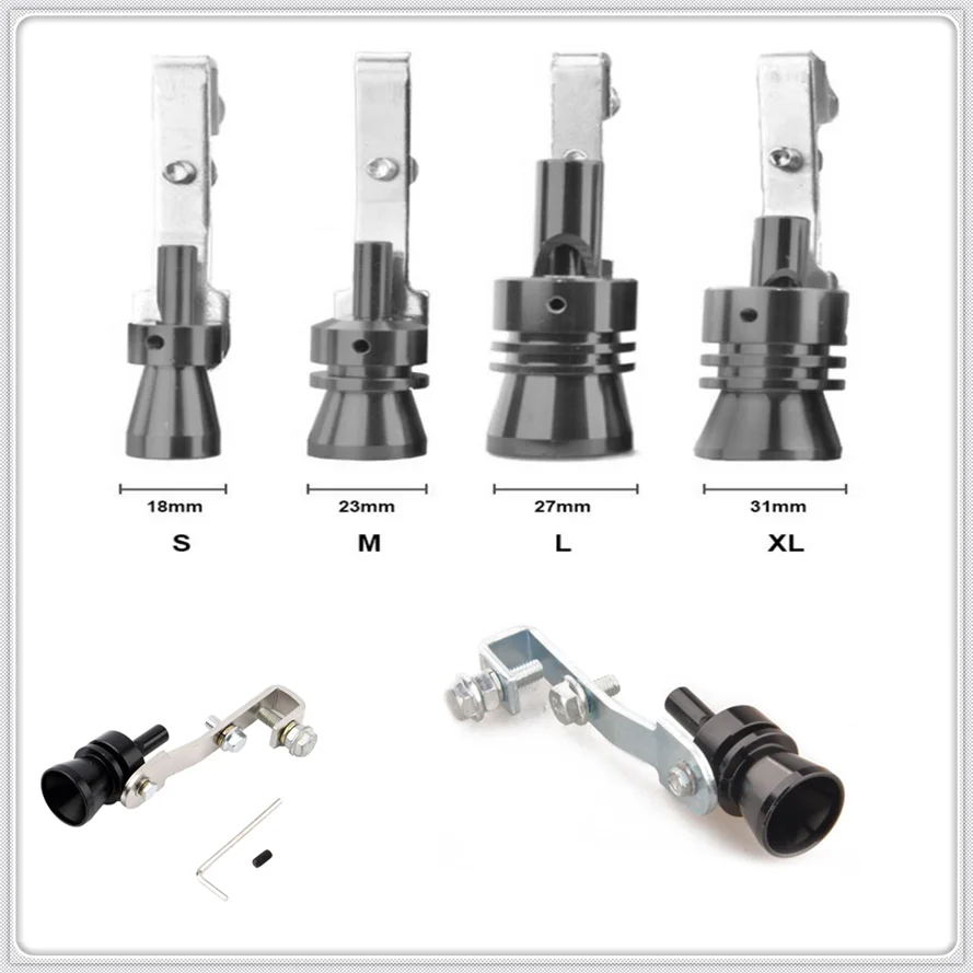 

Car Turbo Exhaust Pipe Muffler Sound Whistle Simulator black for Volkswagen VW POLO Golf 4 Golf 6 Golf 7 CC Tiguan Passat B5