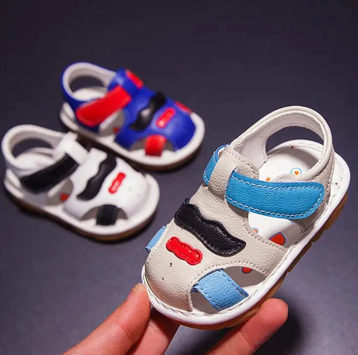 

Children's sandals summer girls shoes Baotou soft bottom X-17