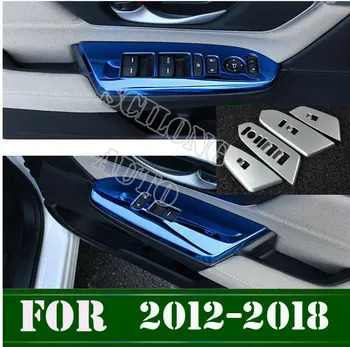 

SIKALI SKL car styling accessories window control armrest lift switch cover trim fit for 2012+ 2016 2017 2018 honda crv CR-V