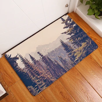 

2017 New Home Decor Natural Scenery Carpets Non-slip Kitchen Rugs for Home Living Room Floor Mats 40X60 50X80cm