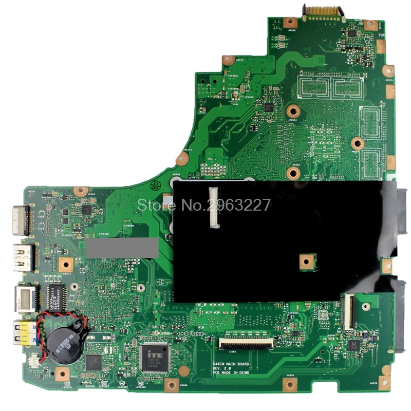 K46CA Материнская плата Процессор I7 для For Asus k46CB k46CM S46C A46C материнская ноутбука Тест