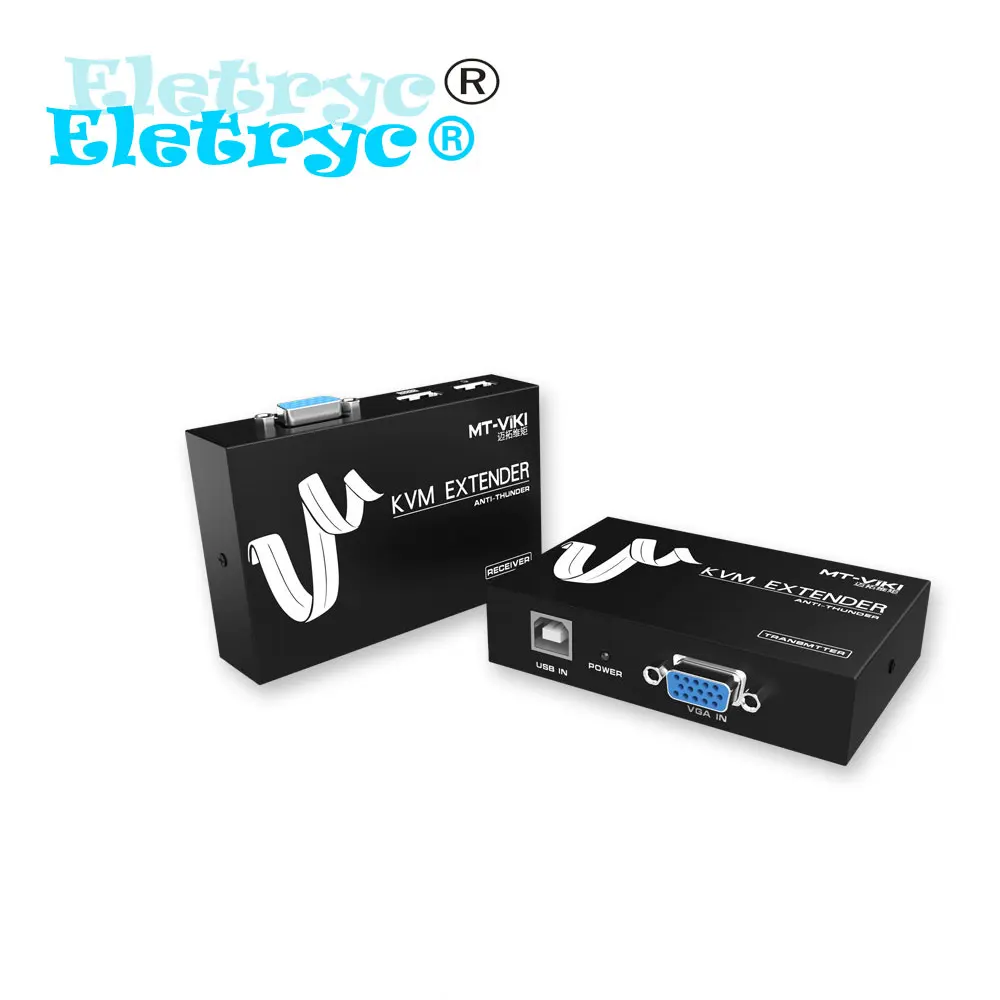 Eletryc MT-100UK-U 100 М Расширение KVM Клавиатура Видео Мышь Ретранслятор Адаптер VGA USB Extender