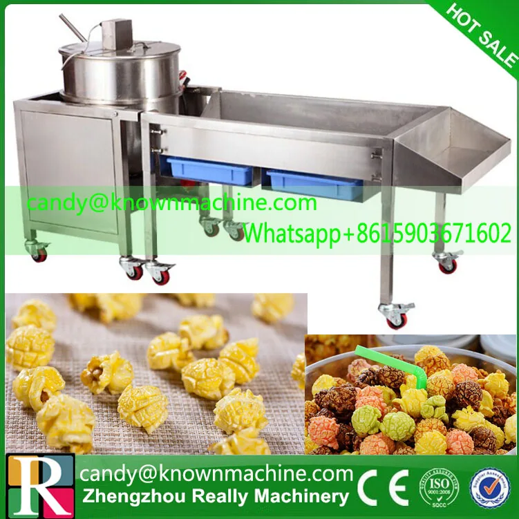 Ball Popcorn Machine,Fully Automatic Popcorn Machine processing round