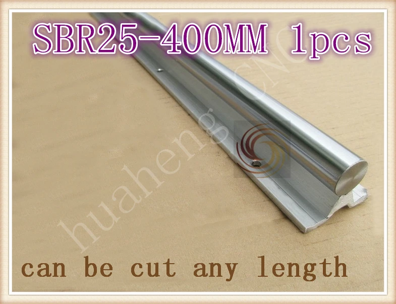 

SBR25 linear guide rail length 400mm chrome plated quenching hard guide shaft for CNC 1pcs