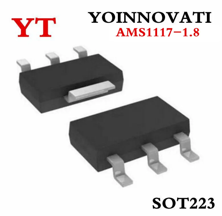 100 шт./лот AMS1117 1.8 1117 CD1117 1 8 V 1A SOT223 лучшего качества|lot lot|lot 100pcslot 10 |
