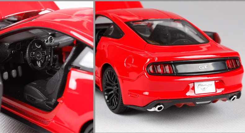 Maisto 1:24 Ford Mustang GT 5,0 Классическая Современная мышечная литая модель автомобиля игрушка Новинка в коробке 31508